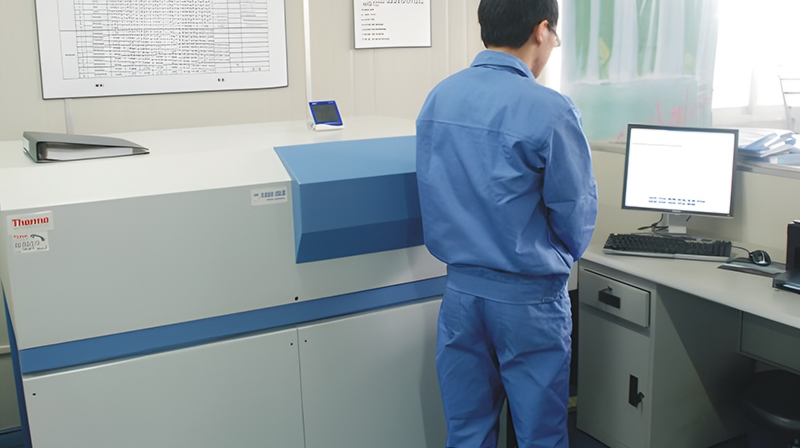 CHEMICAL TEST FOR RAW MATERIAL