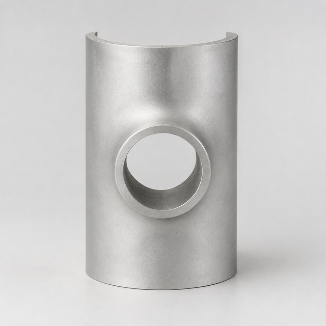 Custom Inlet and Outlet Half-Shell Reducing