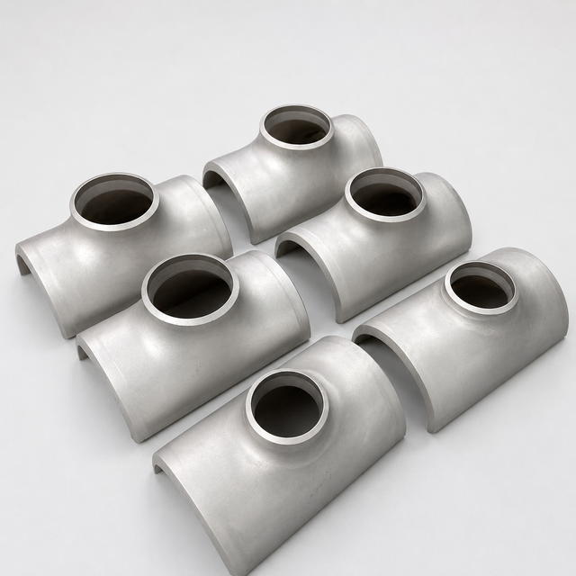 Custom Inlet and Outlet Half-Shell Reducing
