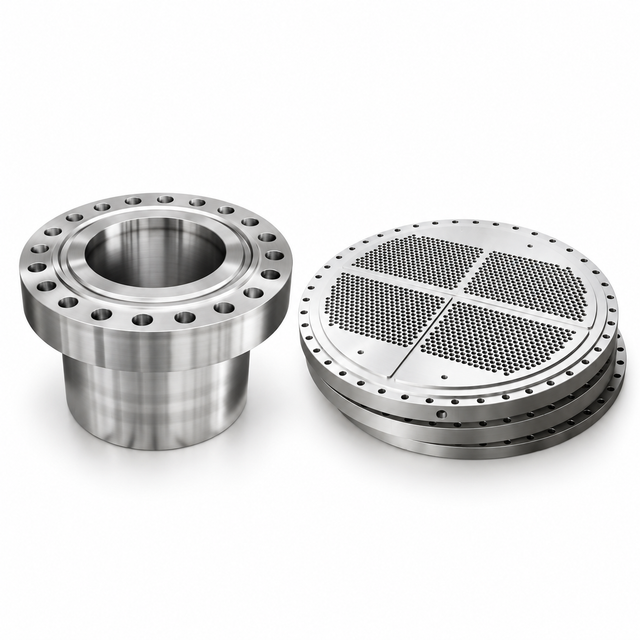 Custom Tube Sheet Flanges & Heat Exchanger Tube Plates